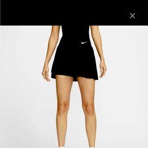 Nike dri fit pleated tennis skirt black